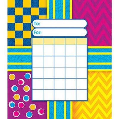 Snazzy Incentive Pad (Pad of 36 Charts)   - 