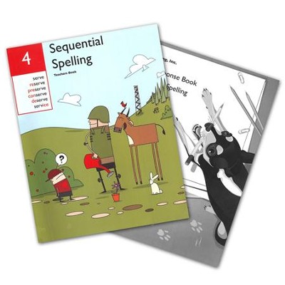 Sequential Spelling Level 4 Teacher's Guide & Student Response Book, Revised Edition  - 