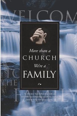 More Than a Church, We're a Family Welcome Folders, 12                                                      - 