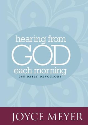 Hearing from God Each Morning: 365 Daily Devotions - eBook  -     By: Joyce Meyer
