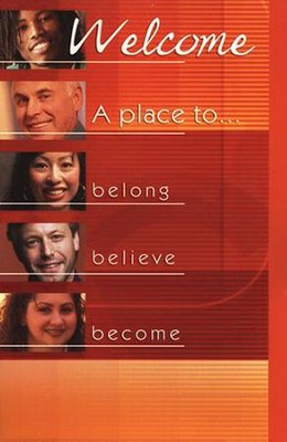 A Place to Belong, Welcome Folders, 12                      - 