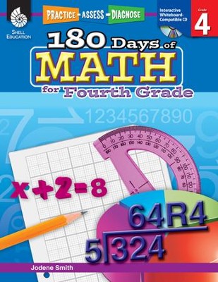 Practice, Assess, Diagnose: 180 Days of Math for Fourth Grade  -     By: Jodene Smith
