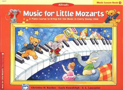 Music for Little Mozarts, Music Lesson Book 1   -     By: Christine H. Barden, Gayle Kowalchyk, E.L. Lancaster
