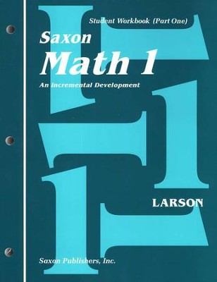 Saxon Math 1, Student Work Kit & Fact Cards   - 