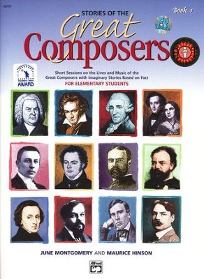 Stories of the Great Composers, Book 1 & CD   -     By: June Montgomery, Maurice Hinson
