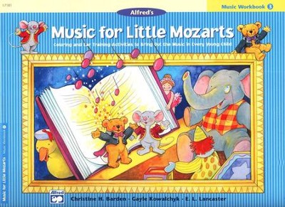 Music for Little Mozarts, Music Workbook, Book 3   -     By: Christine H. Barden
