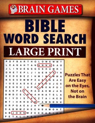 Bible Word Search: Large Print  - 