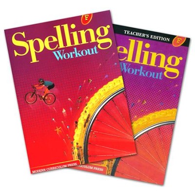 Modern Curriculum Press Spelling Workout Grade 6  Homeschool Bundle (2002 Edition)  - 