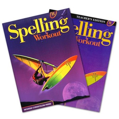 Modern Curriculum Press Spelling Workout Grade 8 Homeschool Bundle (2002 Edition)  - 