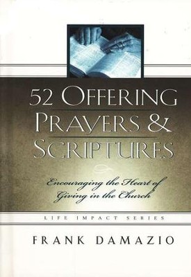 52 Offering Prayers & Scriptures and Denominations  -     By: Frank Damazio
