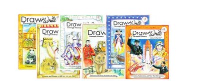 Draw and Write Through History Volumes 1-6   -     By: Carylee Gressman
