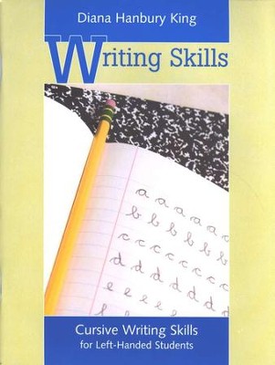 Cursive Writing Skills, Left-Handed Students (Homeschool  Edition)  - 