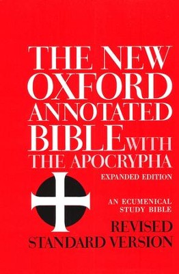 RSV New Oxford Annotated Bible with the Apocrypha, Expanded Edition, hardcover  - 