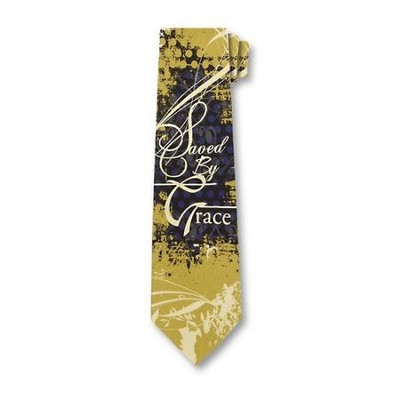 Saved By Grace Tie   - 