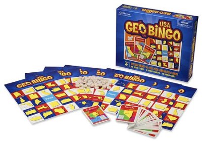 GeoBingo USA Game   - 