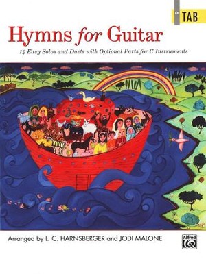 Hymns for Guitar: 14 Easy Solos and Duets   - 