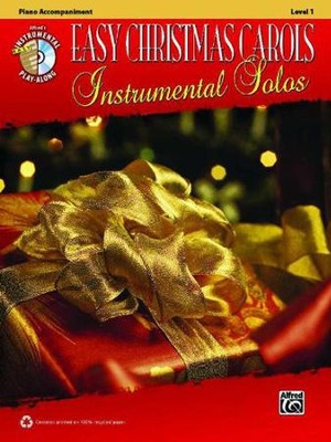 Easy Christmas Carols Instrumental Solos: Piano Book & CD  - 