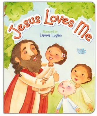 Jesus Loves Me, Board Book  - 