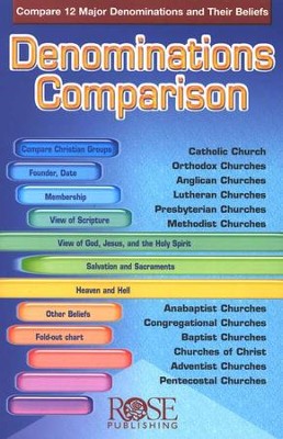 Denominations Comparison, Pamphlet   - 