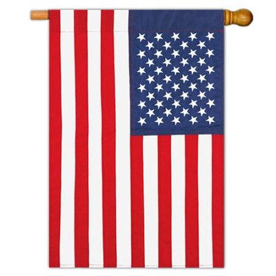 American Applique Flag, Large  - 