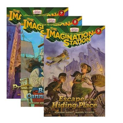 Adventures in Odyssey The Imagination Station &reg; - Volumes 7 - 9  -     By: Marianne Hering, Marshal Younger, Wayne Thomas Batson
