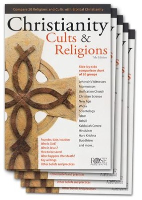 Christianity, Cults & Religions, Pamphlet - 5 Pack   - 