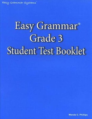 Easy Grammar Grade 3 Test Book   -     By: Wanda Phillips
