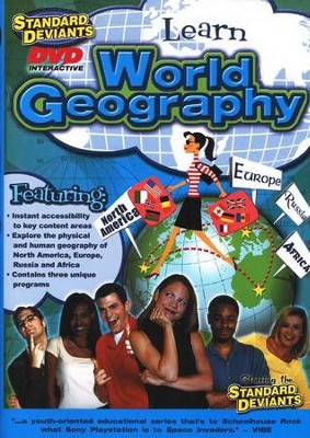 Standard Deviants, World Geography DVD   - 