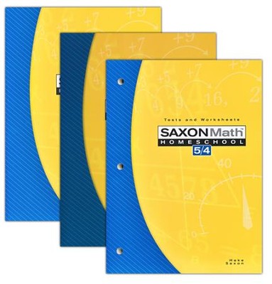 Saxon Math 5/4 Homeschool Kit, 3rd Edition    - 
