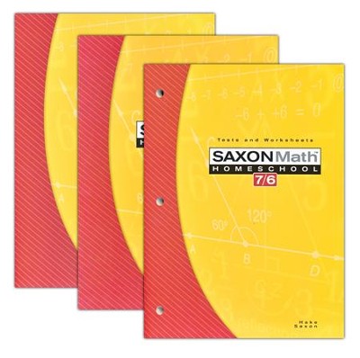 Saxon Math 7/6 Home Study Kit, 4th Edition        - 