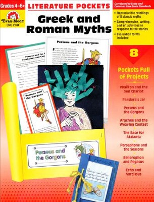 Literature Pockets: Greek and Roman Myths, Grades 4-6   -     By: Homeschool

