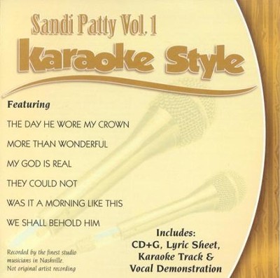 Sandi Patty, Volume 1, Karaoke Style CD   - 