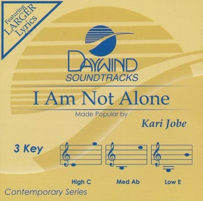 I Am Not Alone, Accompaniment CD   -     By: Kari Jobe
