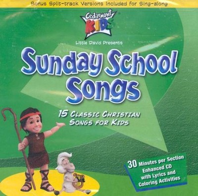 Sunday School Songs CD   -     By: Cedarmont Kids
