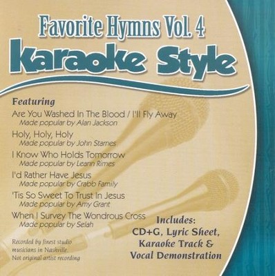 Favorite Hymns, Vol. 4, Karaoke CD   - 