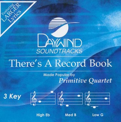 There's A Record Book   -     By: Primitive Quartet
