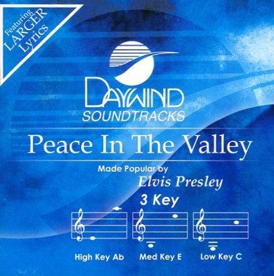 Peace in the Valley, Accompaniment CD   -     By: Elvis Presley
