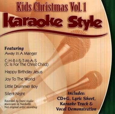Kids Christmas, Volume 1, Karaoke Style CD   - 