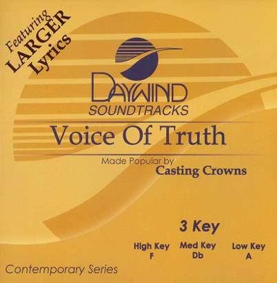Voice of Truth, Accompaniment CD   -     By: Casting Crowns
