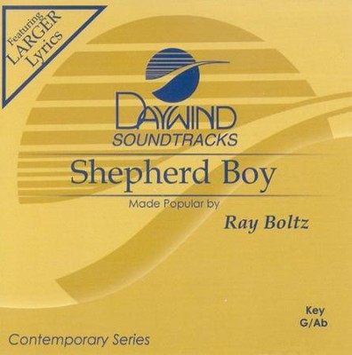 Shepherd Boy, Accompaniment CD   -     By: Ray Boltz
