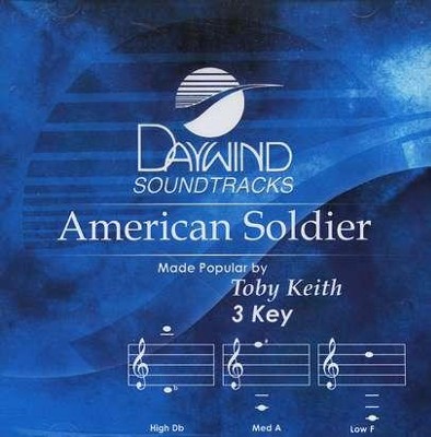 American Soldier, Accompaniment CD   -     By: Toby Keith
