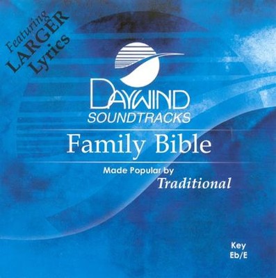 Family Bible, Accompaniment CD   - 