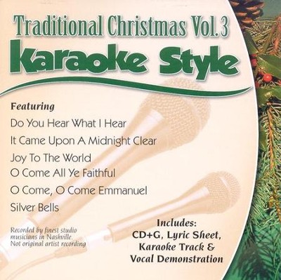 Traditional Christmas, Volume 3, Karaoke Style CD   - 