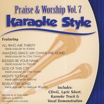 Praise & Worship, Vol. 7, Karaoke CD   - 