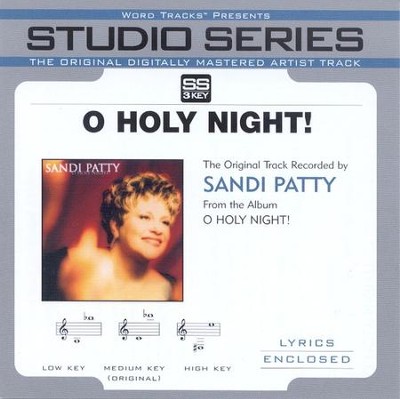 O Holy Night, Accompaniment CD   -     By: Sandi Patty
