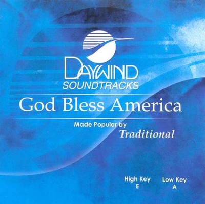God Bless America, Accompaniment CD   -     By: Traditional
