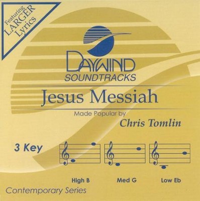 Jesus Messiah, Accompaniment CD   -     By: Chris Tomlin
