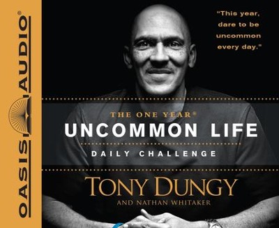 The One Year Uncommon Life Daily Challenge - Unabridged Audiobook  [Download] -     Narrated By: Adam Lazarre-White
    By: Tony Dungy, Nathan Whitaker
