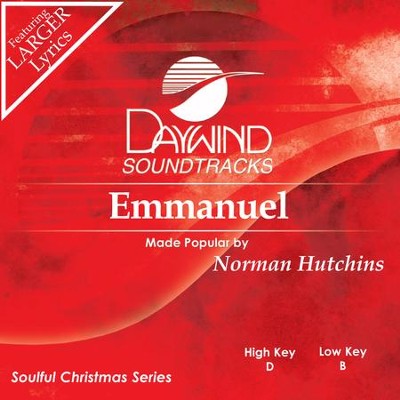 Emmanuel  [Music Download] -     By: Norman Hutchins
