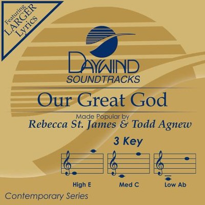 Our Great God  [Music Download] -     By: Rebecca St. James, Todd Agnew
